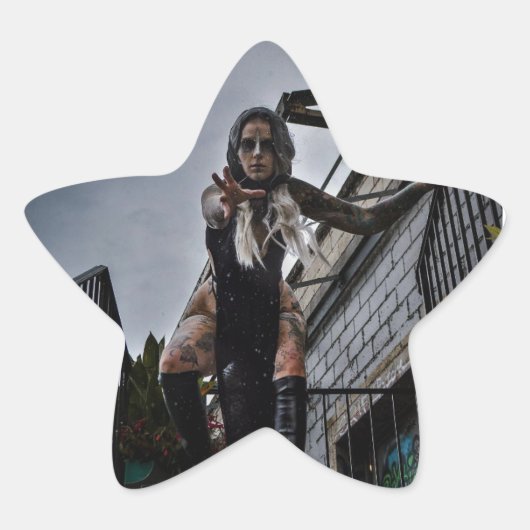 Sticker Étoile The Darkness (Devant)