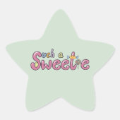 Sticker Étoile Thème de bonbons Kawaii (Devant)