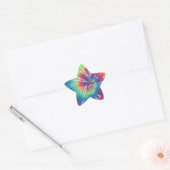 Sticker Étoile Tie Dye One (Enveloppe)