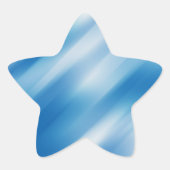Sticker Étoile Topaz bleu (Devant)