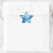 Sticker Étoile Topaz bleu (Sac)