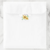 Sticker Étoile tournesol printemps (Sac)