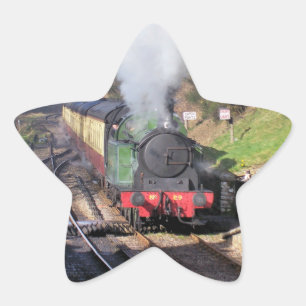 STICKER ÉTOILE TRAINS À VAPEUR