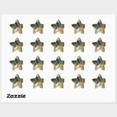 Sticker Étoile Tree Surgeon Arborist Forester (Feuille)