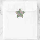 Sticker Étoile Tulipe rose Vide Texture (Sac)