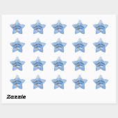 Sticker Étoile Twinkle Twinkle Little Star Cupcake Top (Feuille)