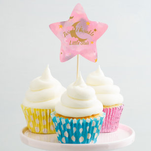 Sticker Étoile Twinkle Twinkle Little Star Cupcake Top
