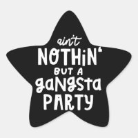 Un Hip hop du parti Gangsta dans les années 90