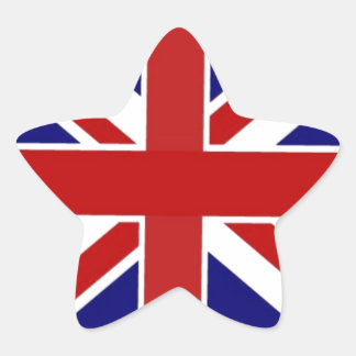 Sticker Étoile Union Jack