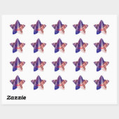 STICKER ÉTOILE USA (Feuille)