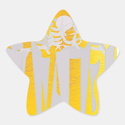 STICKER ÉTOILE VACANCE (Devant)