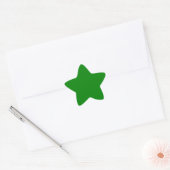 Sticker Étoile Vert (Enveloppe)