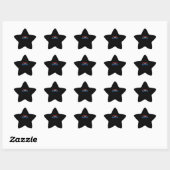 Sticker Étoile Vote out Your Crazy Uncle | Funny Venin For Uncle (Feuille)