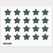 Sticker Étoile Vous êtes une licorne étoilée (Feuille)