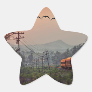 Sticker Étoile Voyage