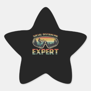 Sticker Étoile VTT Social Distances Expert