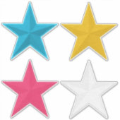 Sticker Étoiles | Apparence | Vacances ou tous les jours (Devant)