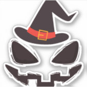Sticker être sorcière halloween chemise pour halloween (Devant)