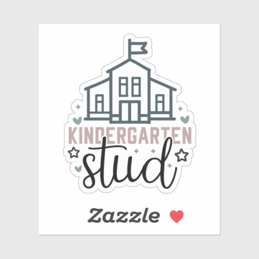 Sticker Étude Kindergaten (Feuille)