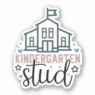 Sticker Étude Kindergaten