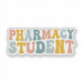 Sticker Étudiant en pharmacie (Devant)