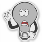 Sticker étudiant "Procrastinant actuellement" drôl (Devant)