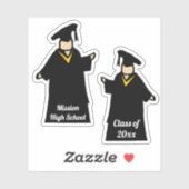 Sticker Étudiants diplômés (Feuille)