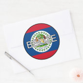 Sticker Euro Belize (Enveloppe)