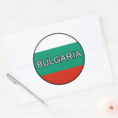 Sticker Euro Bulgarie (Enveloppe)