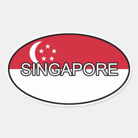 Sticker Euro de Singapour (Devant)
