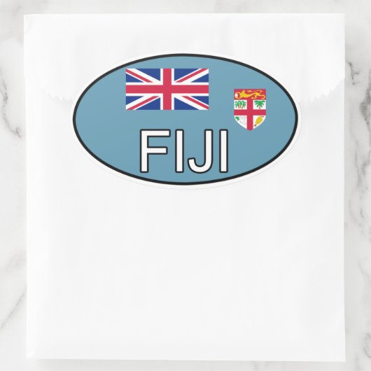 Sticker Euro Fidji (Sac)
