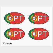 Sticker Euro Portugal (Feuille)