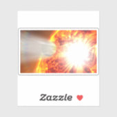 Sticker Evaporation de l'atmosphère de Hd 189733b (Feuille)