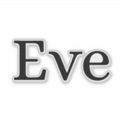 Sticker Eve (Devant)