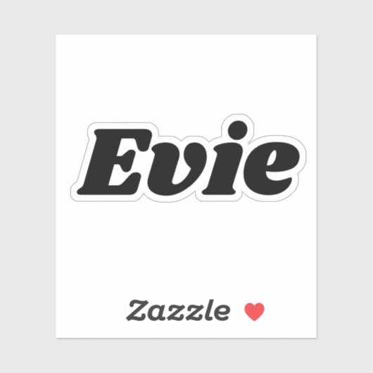 Sticker Evie (Feuille)