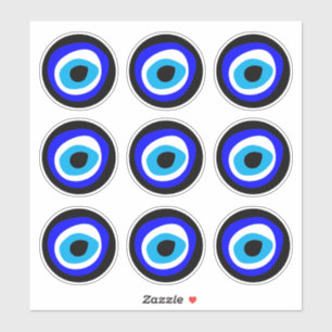 Sticker Evil Eye Talisman & Amulet arabe /charme grec BL