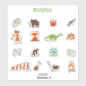 Sticker Evolution (Feuille)