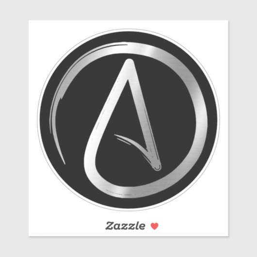 Sticker Évolution - athée (Feuille)