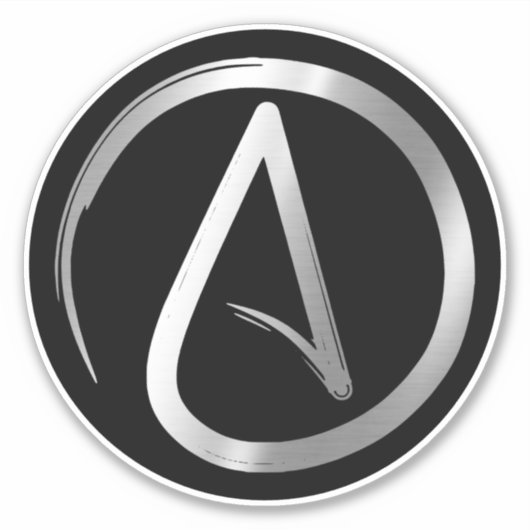 Sticker Évolution - athée (Devant)