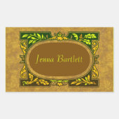 Sticker Ex Libris Cartouche (Devant)