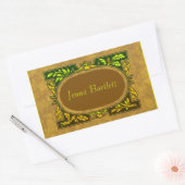 Sticker Ex Libris Cartouche (Enveloppe)