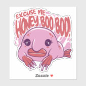 STICKER EXCUSE-MOI HONEY BOO BOO (Feuille)