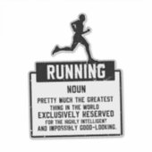 Sticker Exécution de la définition (Devant)