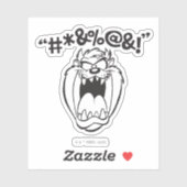Sticker Exemplaires de crie TAZ™ (Feuille)