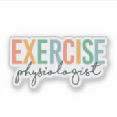 Sticker Exercise Physiologist – Exercise Physiology (Devant)