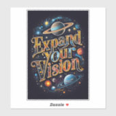 Sticker Expand Your Vision – Colour Burst (Feuille)