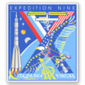 Sticker Expédition de la Station spatiale internationale I (Devant)