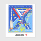 Sticker Expédition de la Station spatiale internationale I (Feuille)