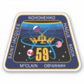 Sticker Expédition internationale de la station spatiale I (Devant)