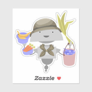 Sticker Explorateur Mia 2